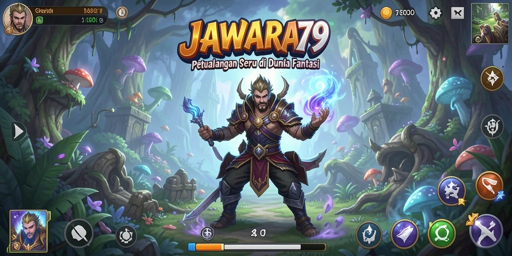 Gameplay seru dengan petualangan menantang di JAWARA79.