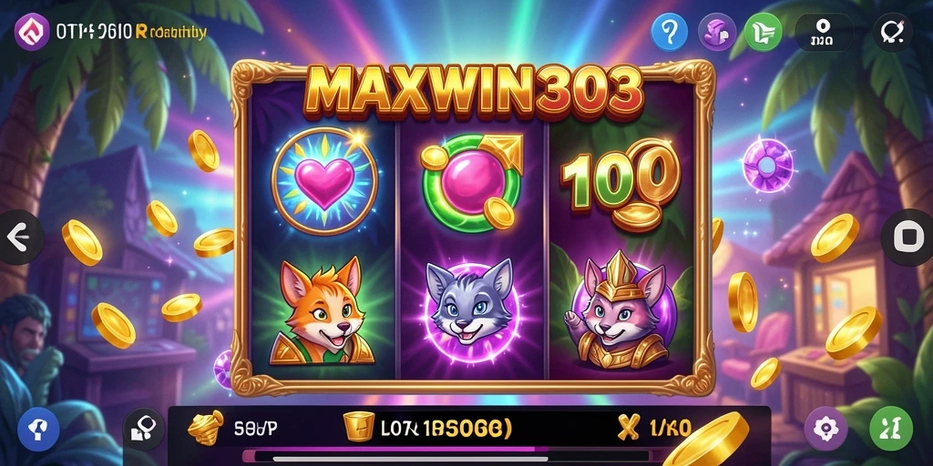 Tampilan menarik dari gameplay <strong>MAXWIN303</strong> yang penuh warna.