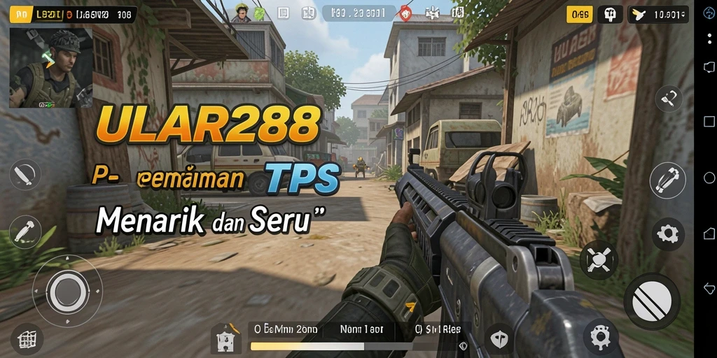 Tampilan menarik dari gameplay ULAR288 di dalam pertempuran.
