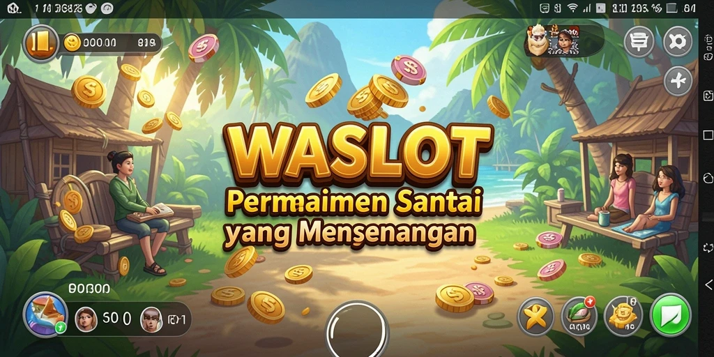 Screenshot utama WASLOT menampilkan aksi permainan yang seru dan menghibur.